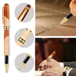 Wooden Ballpoint Pen Gift Set | https://www.bestnamebadges.com