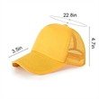 Cotton-Mesh Trucker Hat | https://www.bestnamebadges.com