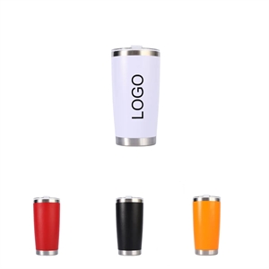 20 oz. Fashion Stainless Steel Tumbler With Straw