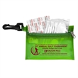 12 Piece Healthy Living Sun Kit Components inserted into Tra | https://www.bestnamebadges.com