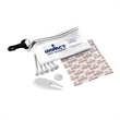 12 Piece Healthy Living Sun Kit Components inserted into Tra | https://www.bestnamebadges.com