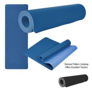 Two-Tone Double Layer Yoga Mat | https://www.bestnamebadges.com