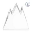 Banff Peak Award - Clear | https://www.bestnamebadges.com
