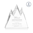 Banff Peak Award - Clear | https://www.bestnamebadges.com