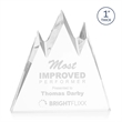 Banff Peak Award - Clear | https://www.bestnamebadges.com
