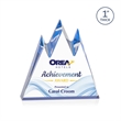 Banff Peak VividPrint™ Award - Blue | https://www.bestnamebadges.com