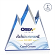 Banff Peak VividPrint™ Award - Blue | https://www.bestnamebadges.com