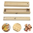 12 Piece Color Pencil Set with Ruler | https://www.bestnamebadges.com