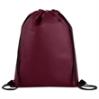 Non-Woven Drawstring Cinch Backpack | https://www.bestnamebadges.com