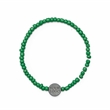 Beautiful Handmade Glass Beaded Bracelet | https://www.bestnamebadges.com