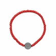 Beautiful Handmade Glass Beaded Bracelet | https://www.bestnamebadges.com