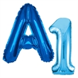 Custom Letter & Number Mylar Balloon | https://www.bestnamebadges.com