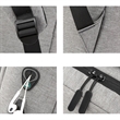 15.6 Inch Canvas Large Capacity Laptop Backpack with USB | https://www.bestnamebadges.com