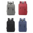 15.6 Inch Canvas Large Capacity Laptop Backpack with USB | https://www.bestnamebadges.com