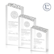 Warwick Award - Clear | https://www.bestnamebadges.com