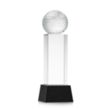 Golf Ball Award on Belcroft Base - Black | https://www.bestnamebadges.com