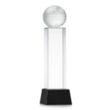 Golf Ball Award on Belcroft Base - Black | https://www.bestnamebadges.com