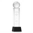 Golf Ball Award on Belcroft Base - Black | https://www.bestnamebadges.com