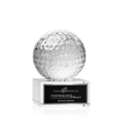 Golf Ball Award on Hancock Base | https://www.bestnamebadges.com