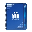 5" x 7" Havana Notebook with Pen | https://www.bestnamebadges.com