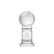 Golf Ball Award on Colverstone Base | https://www.bestnamebadges.com