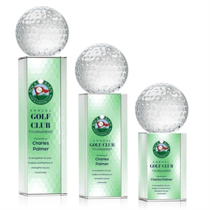 Golf Ball VividPrint™ Award on Dakota | https://www.bestnamebadges.com