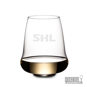RIEDEL Wings Stemless Wine - Deep Etch | https://www.bestnamebadges.com