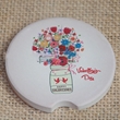 Portable Absorbent Car Coaster With Cork | https://www.bestnamebadges.com