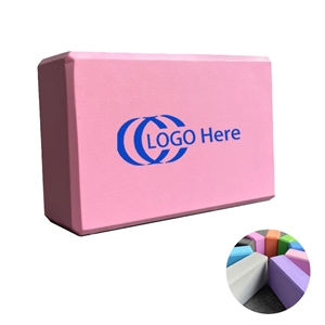 Foam Gym Customized Logo Yoga Block