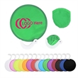 Custom Round Foldable Flying Disc Fan | https://www.bestnamebadges.com