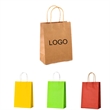 Customized Kraft Paper Shopping Bag | https://www.bestnamebadges.com