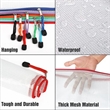 Reusable Transparent Waterproof Zipper Stationery Bag | https://www.bestnamebadges.com