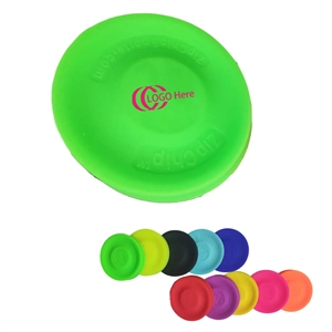 Zip Chip Mini Funny Silicone Flying Disk