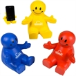 Squeezable Stress Reliever Colorful Smiley Face Phone Holder | https://www.bestnamebadges.com
