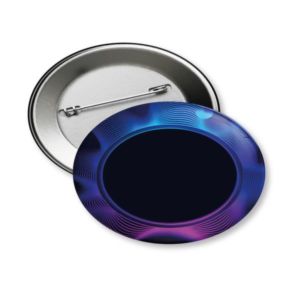 Oval Buttons 2.75" x 1.75"