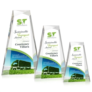 Tyneside VividPrint™ Award - Clear | https://www.bestnamebadges.com