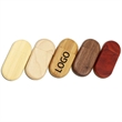 Mini Wooden Flash Drive | https://www.bestnamebadges.com