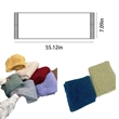 55'' x 7'' Solid Color Warm Scarf | https://www.bestnamebadges.com