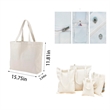 Horizontal Canvas Tote Bag | https://www.bestnamebadges.com