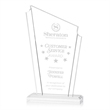 Dunstable Award - Clear | https://www.bestnamebadges.com