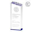 Warwick Award - Blue | https://www.bestnamebadges.com