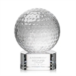 Golf Ball Award on Paragon Base | https://www.bestnamebadges.com