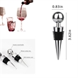Cone Red Wine Protection Plug | https://www.bestnamebadges.com