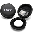 Portable Round Headphone Storage Box | https://www.bestnamebadges.com