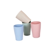 Reusable Wheat Straw Cups | https://www.bestnamebadges.com