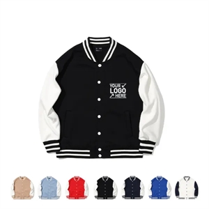 Adult Baseball Casual Letterman Jacket