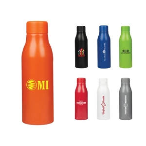 Renzo 24 oz. Recycled Aluminum Water Bottle | https://www.bestnamebadges.com
