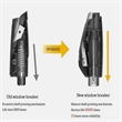 Upgrade Mini Durable Car Broken Window Hammer Key-Chain | https://www.bestnamebadges.com