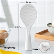 Silicone Standing Non Stick Heat Resistant Rice Paddle | https://www.bestnamebadges.com