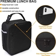 Large Capacity Leakproof Portable Lunch Box Lunch Bag | https://www.bestnamebadges.com